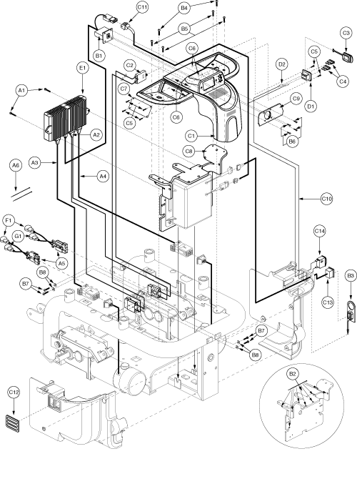 Utility Tray Assembly - Dynamic, Eleasmb2986 parts diagram