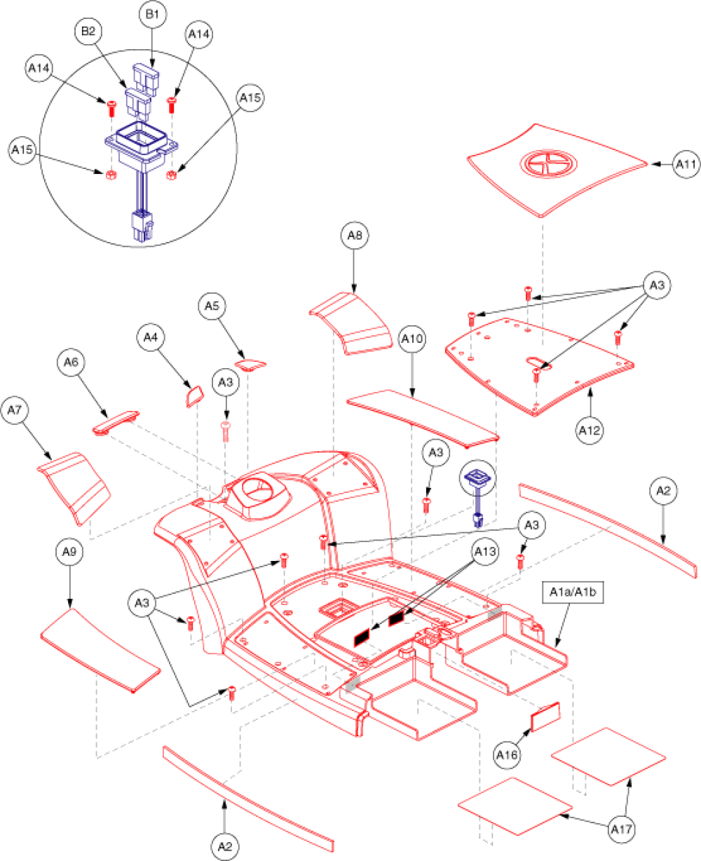 Shroud Assembly - Us Front 4 Wheel parts diagram