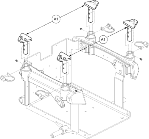 Tb2 Tilt 6000z Fixed Seat Towers parts diagram