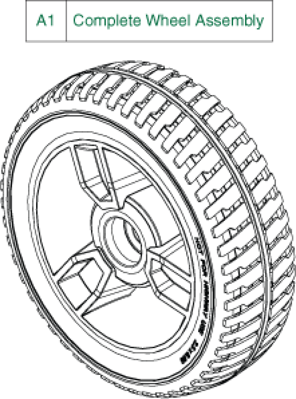 Rear Wheel parts diagram