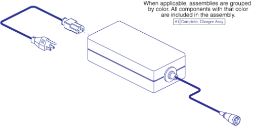 Passport - Off-board Charger Assembly Us/ca parts diagram
