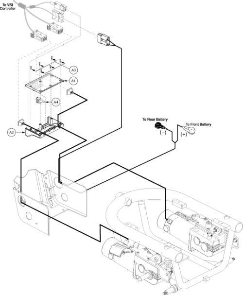 Electronics Tray Assembly - Vsi, Off-board parts diagram