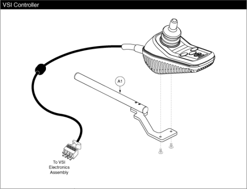 Electronics Assembly - Controller, Vsi parts diagram