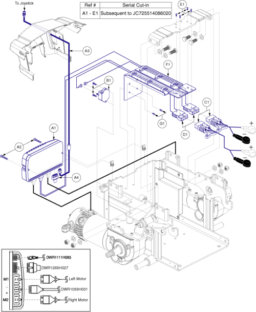Ne, Non-power Positioning parts diagram