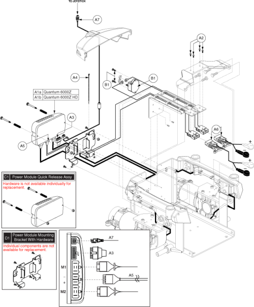 Electronics Assy - Ne+, Hs Motor parts diagram