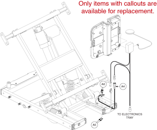 Eleasmb6394, Bariatric Tilt, Rem Pls, Single Switch parts diagram