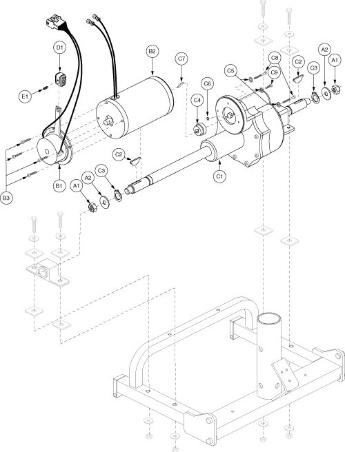 Drive Assembly parts diagram