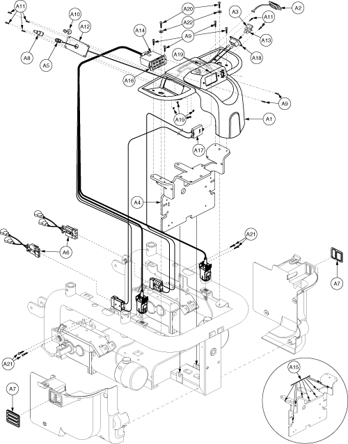 J/q Vsi Tray, Quantum, Offboard Charger, Plsasmb1924 parts diagram