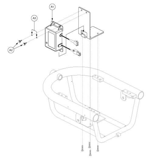 Charger Assembly - Actuator Mounted parts diagram