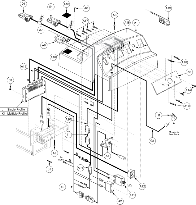 Jazzy Power Chair Parts List