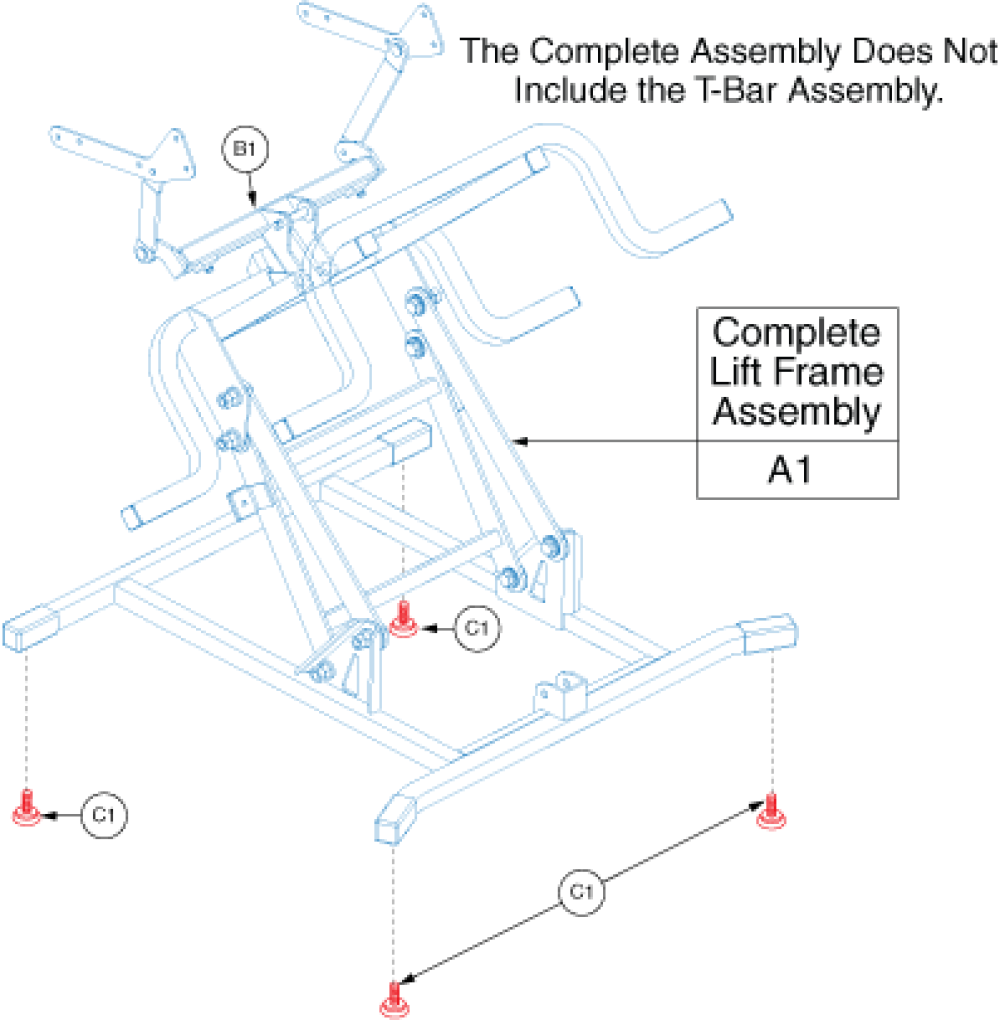 Lift Mechanism - Fbs parts diagram