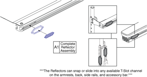 Tb3 Reflectors parts diagram