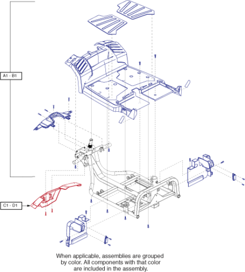 Victory Lx Front Shroud Without Lights, Us & Ca parts diagram