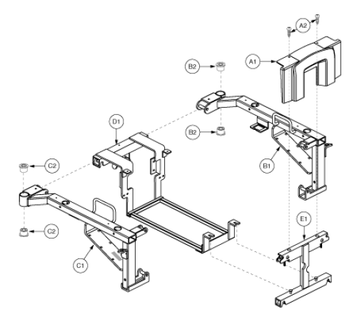 Main Frame Assembly parts diagram