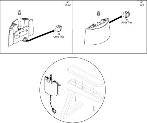 Power Seat Toggle Box parts diagram