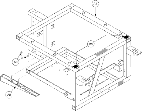 Main Frame Assembly - Gen.1 parts diagram
