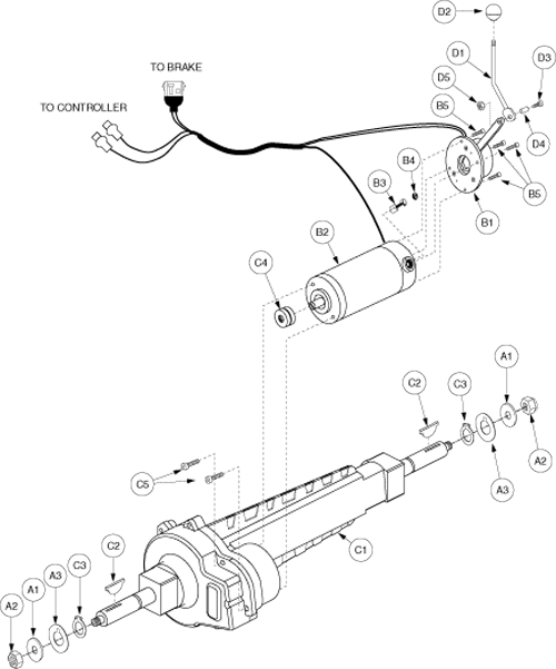 Drive Assembly parts diagram