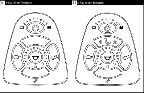 Dynamic Shark Joystick Templates parts diagram