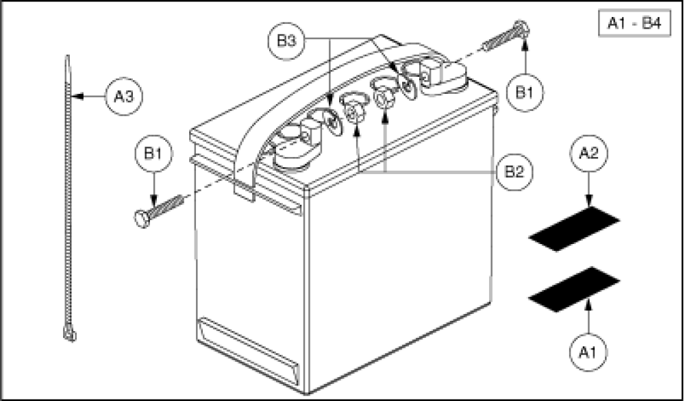 Batgel1003 - Nf-22, Gel parts diagram