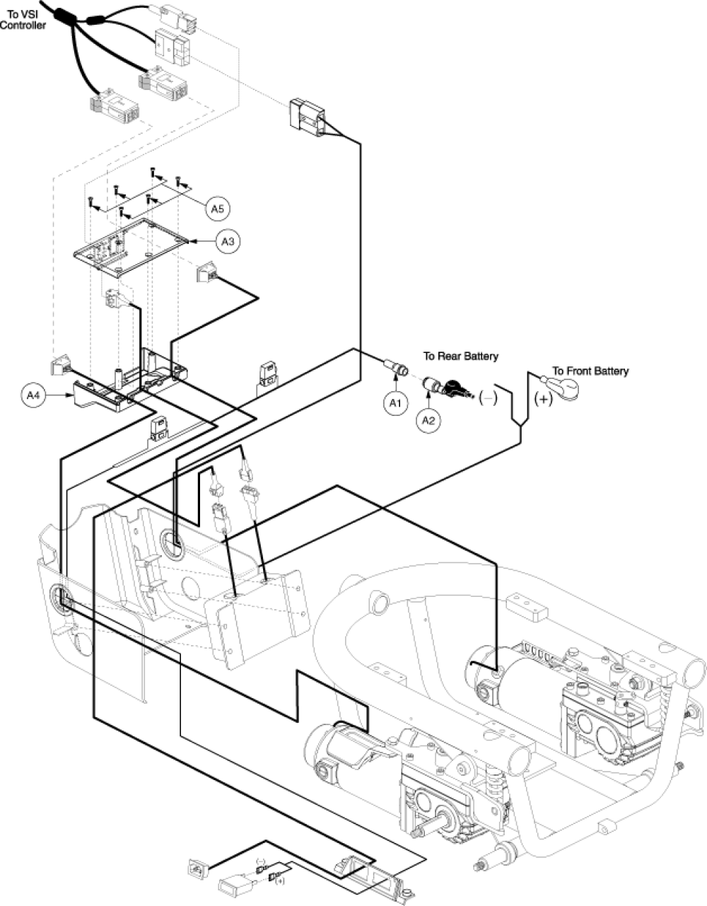 Electronics Assembly - Vsi, Qr, Onboard parts diagram