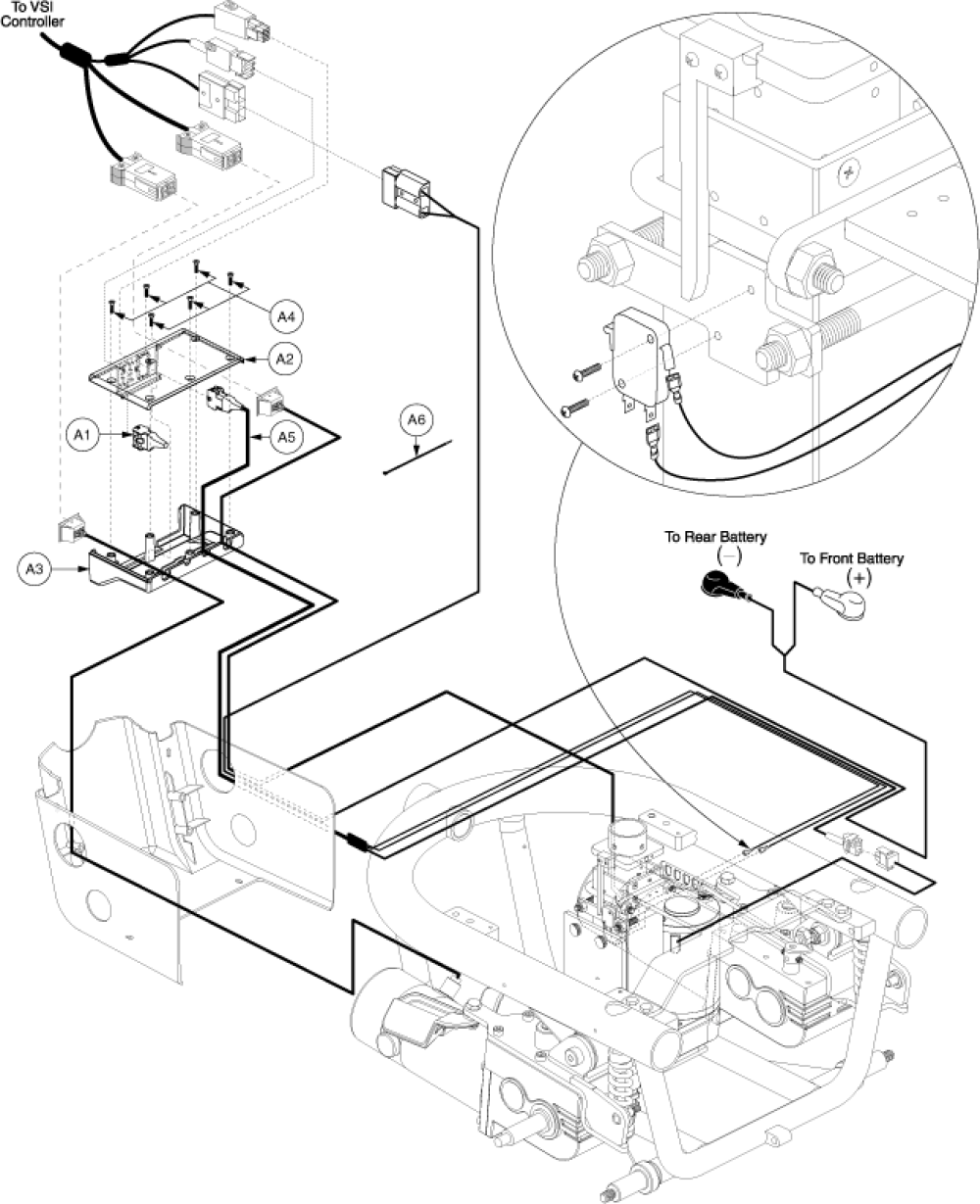 Electronics Assembly - Vsi, Power Seat Off-board parts diagram