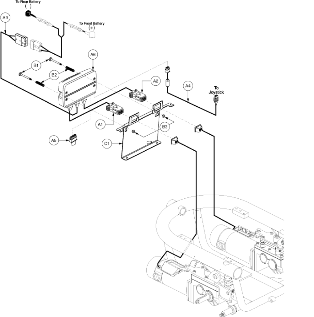 Electronics Assembly - Ne parts diagram