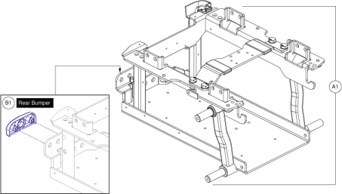 Main Frame Assy parts diagram