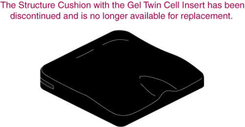 Structure Cushion - Gell Twin Cell parts diagram