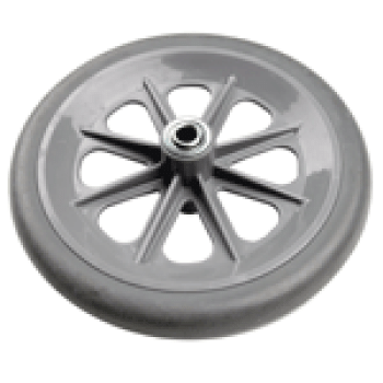 Invacare 8 x 1 in. 8-Spoke Grey Caster Wheel