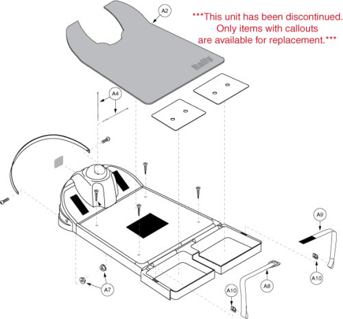 Shroud Assembly - Front (3-whl) parts diagram