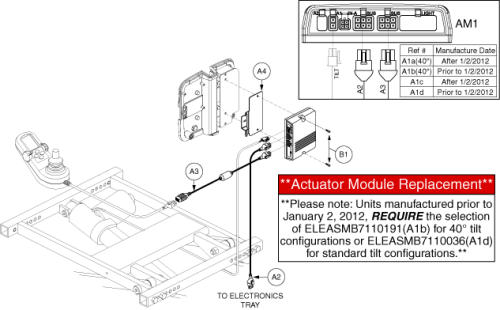 Ne+/qlogic(am1), Bariatric Tilt Thru Joystick parts diagram