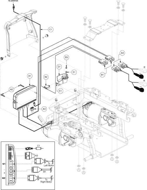 Q-logic, Non-power Positioning parts diagram