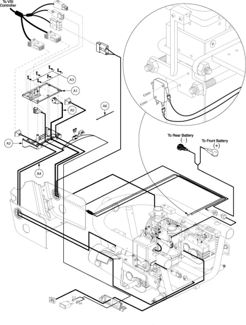 Electronics Assembly - Vsi, Power Seat, Onboard parts diagram