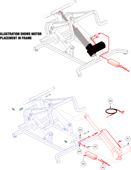 Motor Assembly - Lc200 parts diagram