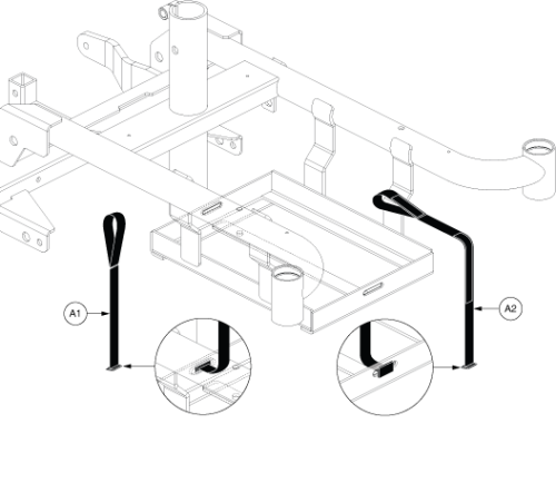 Battery Strap Assembly parts diagram