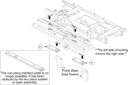 Tb3 Fixed Tower Interfaces parts diagram