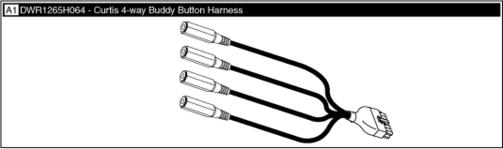 Curtis Buddy Button Harness parts diagram