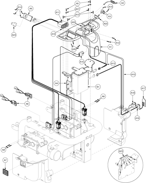 J/q Vsi Tray, Future Actuator Expansion parts diagram
