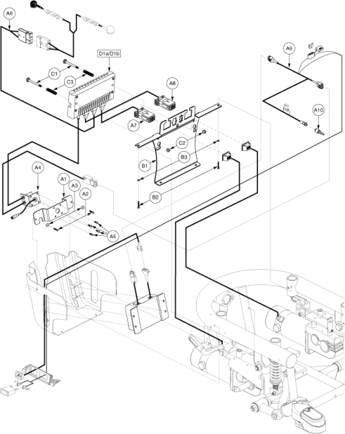 Electronics Assy - Remote Plus, Quant Ready, Onboard parts diagram