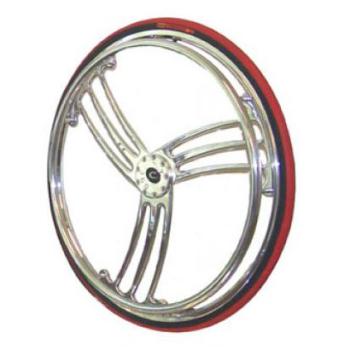 Colours Billet Wheels w/ Tires - T-Wheel Style