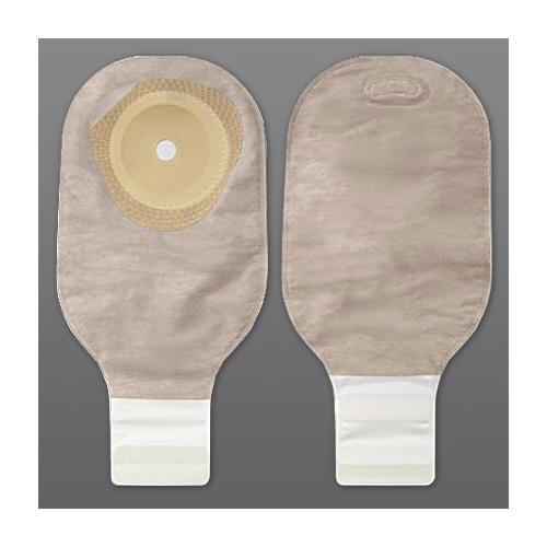 Premier Drainable Pouch with Lock 'n Roll Closure and Pre-Cut SoftFlex Skin Barrier - Beige