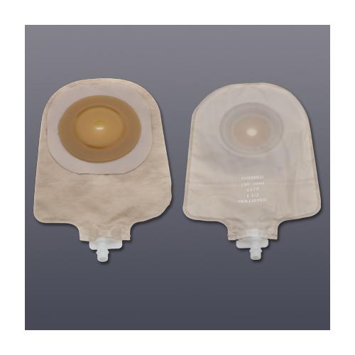Premier Urostomy Pouch with Cut to Fit Convex Flextend Skin Barrier and Porous Cloth Tape - Transparent