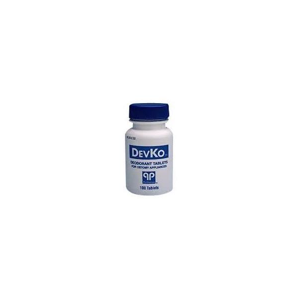 Devko Pouch Deodorant Tablets - Bottle of 100