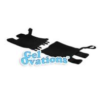 GEL SPLIT Calf Support Panel w/ Positioning Strap