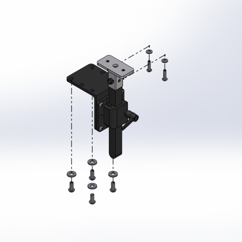 Vertical Release, Removable parts diagram