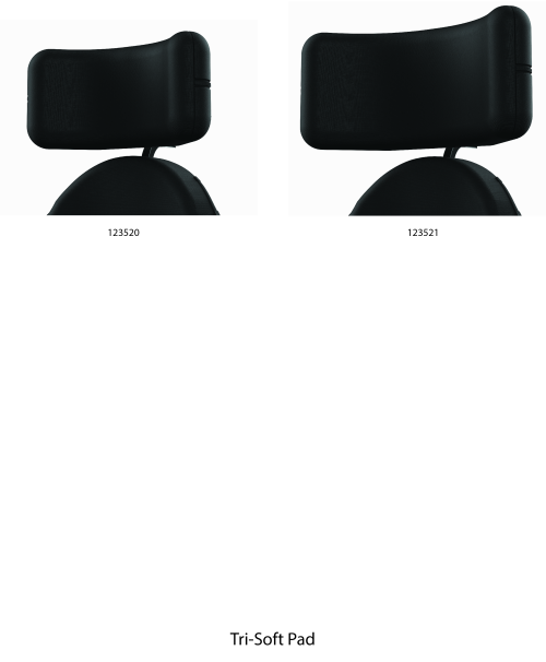 Tri-soft Pad parts diagram