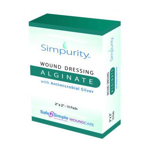 Safe N' Simple Simpurity Silver Alginate Wound Dressing