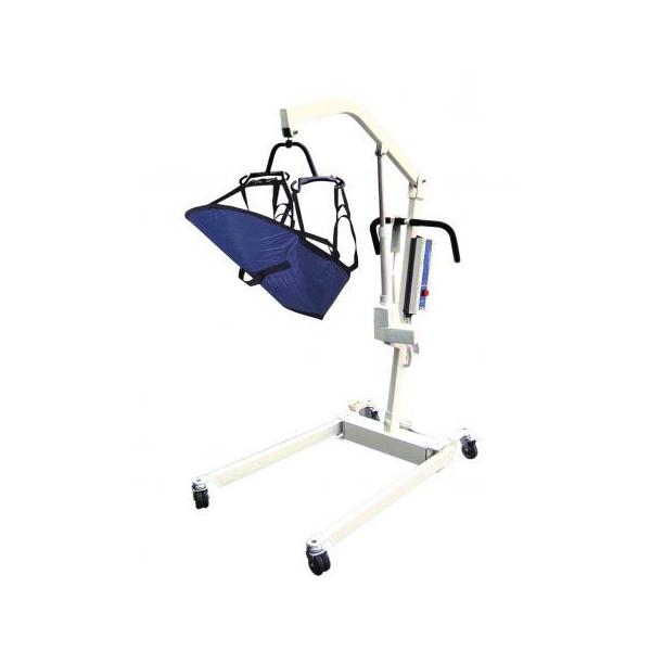 Bariatric Electric Patient Lift with Rechargeable Battery and Six Point Cradle