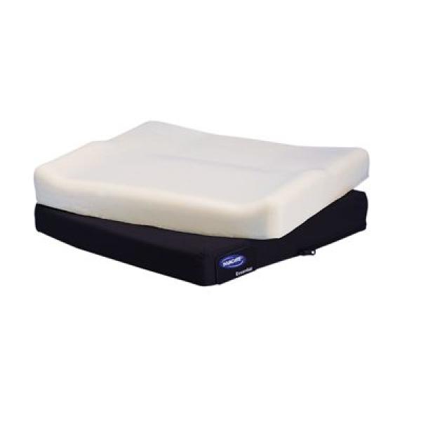 Molded polyurethane foam provides comfort and durability, Waterproof cover protects foam from moisture, Non-slip bottom with hook and loop fasteners keeps cushion securely in place