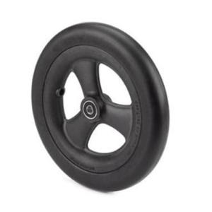 8 x 1 in. Primo 3-Spoke Black Wheelchair Caster Wheel